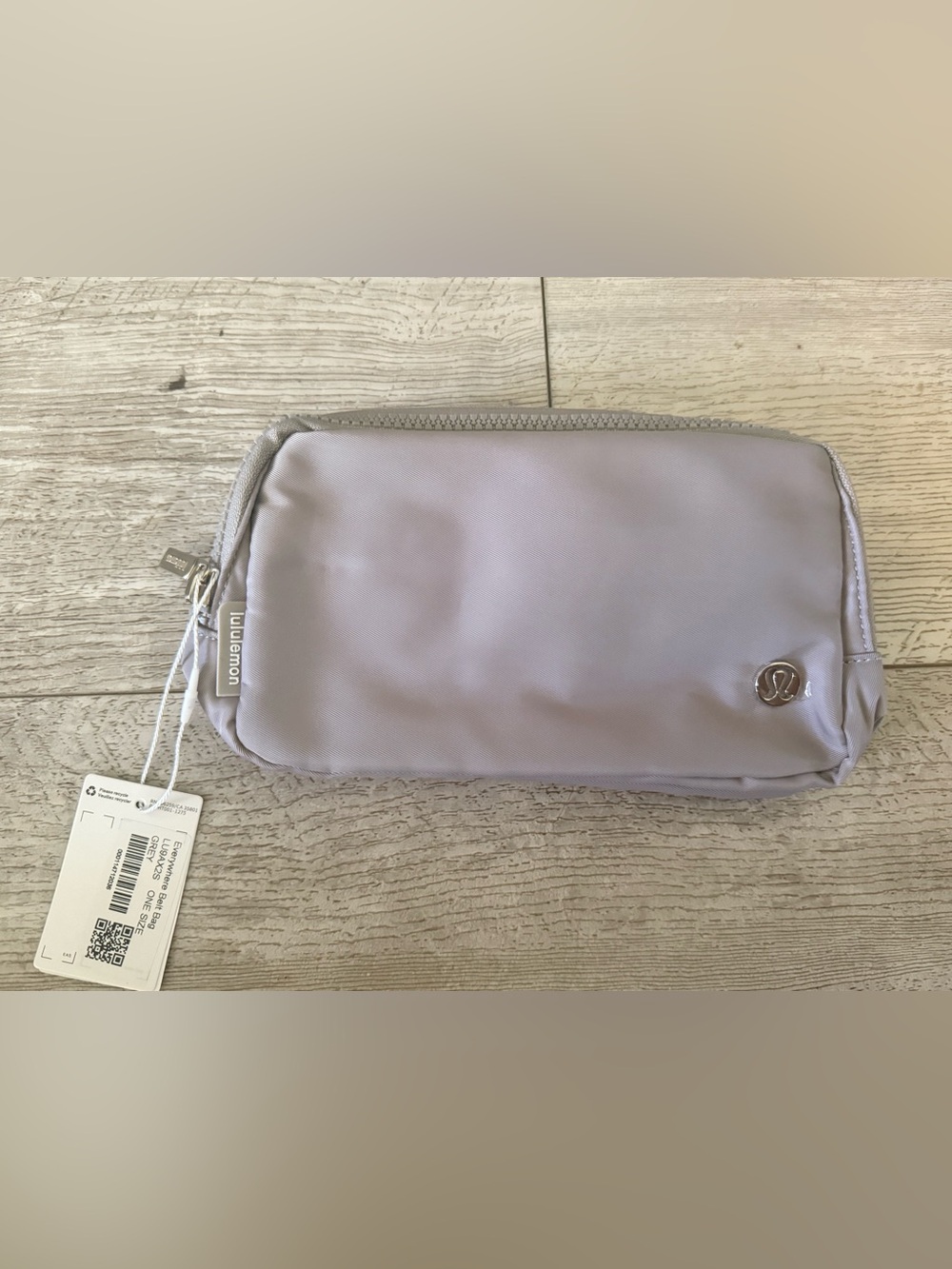 Lululemon Everywhere Belt Bag Gray Crossbody One Size New With Tags